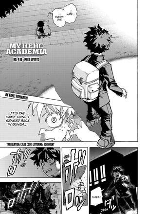 Read My Hero Academia, Chapter 418 Manga .